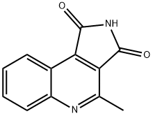 4-METHYL-2,3-DIHYDRO-1H-PYRROLO[3,4-C]QUINOLINE-1,3-DIONE Structure