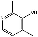 2,4-DIMETHYL-3-HYDROXYPYRIDINE Struktur