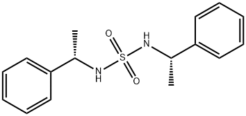 (S,S)-(-)-N,N'-BIS(ALPHA-METHYLBENZYL)SULFAMIDE Struktur