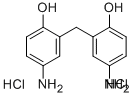 Bis(5-Amino-2-hydroxyphenyl)methan dihydrochloride Structure