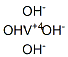 vanadium tetrahydroxide  Struktur