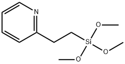 2-(2-PYRIDYL)ETHYLTRIMETHOXYSILANE Struktur