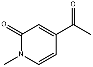 2(1H)-Pyridinone, 4-acetyl-1-methyl- (9CI) Struktur