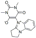 5-[(2,3-Dihydro-1H-pyrrolo[1,2-a]benzimidazol-4-ium)-4-yl]-1,2,3,4-tetrahydro-1,3-dimethyl-2,4-dioxopyrimidine-6-olate Struktur