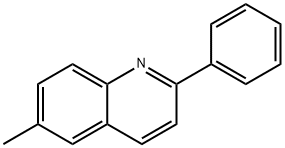 6-methyl-2-phenyl-quinoline Struktur