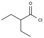 2-Ethylbutyryl chloride Struktur