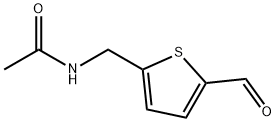 Acetamide,  N-[(5-formyl-2-thienyl)methyl]- Struktur