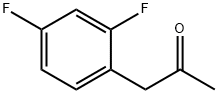 2,4-DIFLUOROPHENYLACETONE Struktur