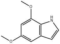 5,7-DIMETHOXY INDOLE Struktur