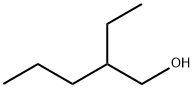 2-ETHYL-1-PENTANOL Struktur