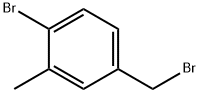 1-Bromo-4-(bromomethyl)-2-methylbenzene Struktur