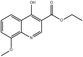 4-HYDROXY-8-METHOXY-QUINOLINE-3-CARBOXYLIC ACID ETHYL ESTER price.