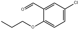 5-CHLORO-2-PROPOXYBENZALDEHYDE Struktur