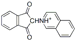 Isoquinolinium,1,3-dihydro-1,3-dioxo-2H-inden-2-ylide Struktur