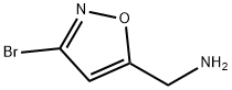 3-BROMO-5-AMINOMETHYLISOXAZOLE Struktur