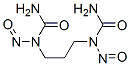 1-[3-(carbamoyl-nitroso-amino)propyl]-1-nitroso-urea Struktur