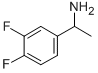 1-(3',4'-DIFLUOROPHENYL)ETHYLAMINE Struktur