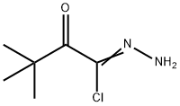 Butanehydrazonoyl  chloride,  3,3-dimethyl-2-oxo- Struktur