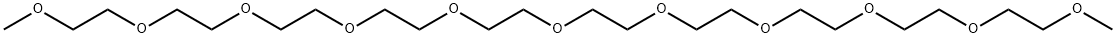 2,5,8,11,14,17,20,23,26,29,32-Undecaoxatritriacontane Struktur