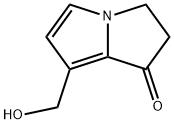 2,3-Dihydro-7-(hydroxymethyl)-1H-pyrrolizin-1-one Struktur