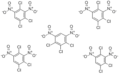 Trichlorodinitrobenzene Struktur