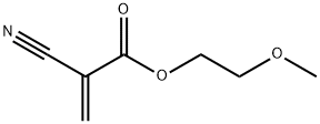 2-氰基丙烯酸乙二醇單甲醚酯 結(jié)構(gòu)式