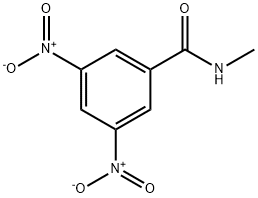 BenzaMide, N-Methyl-3,5-dinitro- Struktur