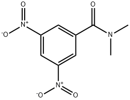 BenzaMide, N,N-diMethyl-3,5-dinitro- Struktur