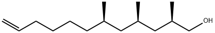 (2R,4R,6R)-2,4,6-Trimethyl-11-dodecen-1-ol Struktur