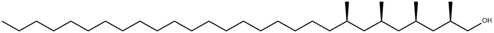 (2R,4R,6R,8R)-2,4,6,8-Tetramethyl-1-octacosanol Struktur