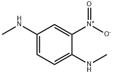 1,4-Bis(methylamino)-2-nitrobenzene Struktur