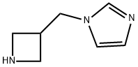 1H-Imidazole,1-(3-azetidinylmethyl)-(9CI) Struktur