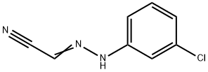 [(3-chlorophenyl)hydrazono]acetonitrilo  Struktur