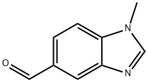 1H-Benzimidazole-5-carboxaldehyde,1-methyl- Struktur