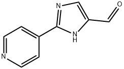 1H-Imidazole-4-carboxaldehyde,  2-(4-pyridinyl)-  (9CI) Struktur