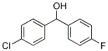 (4-Chlorophenyl)(4-fluorophenyl)Methanol Struktur