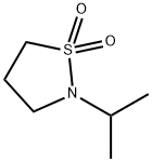 Isothiazolidine, 2-(1-methylethyl)-, 1,1-dioxide (9CI) Struktur