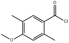 Benzoyl chloride, 4-methoxy-2,5-dimethyl- (9CI) Struktur