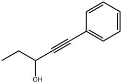 1-PHENYL-1-PENTYN-3-OL Struktur