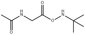 Acetamide,  N-[2-[[(1,1-dimethylethyl)amino]oxy]-2-oxoethyl]-  (9CI) Struktur