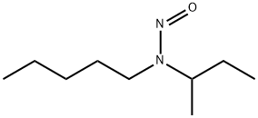 N-sec-Butyl-N-nitrosopentylamine Struktur