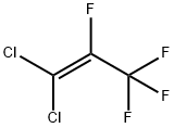 1,1-Dichloro-2,3,3,3-tetrafluoroprop-1-ene Struktur