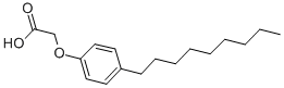 2-(4-NONYLPHENOXY)ACETIC ACID Struktur