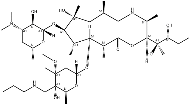 Tulathromycin B Struktur