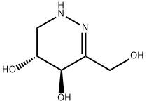 4,5-Pyridazinediol,1,4,5,6-tetrahydro-3-(hydroxymethyl)-,(4R,5R)-(9CI) Struktur