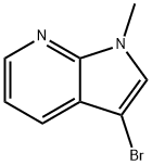 1-METHYL-3-BROMO-7-AZAINDOLE Struktur