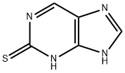 2-MERCAPTOPURINE Struktur