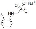 sodium o-toluidinomethanesulphonate Struktur