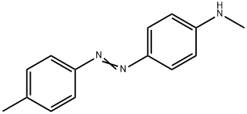 4'-Methyl-4-(methylamino)azobenzene Struktur