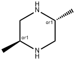 trans-2,5-ジメチルピペラジン 化學(xué)構(gòu)造式